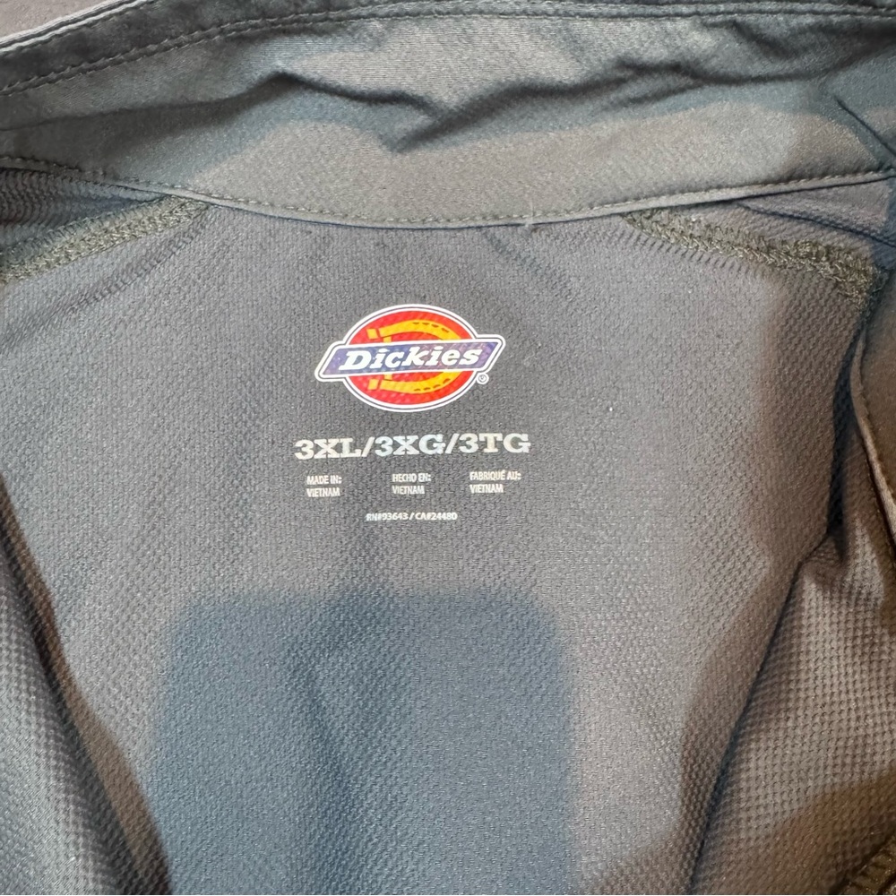 Dickies Zip Up Lightweight Scrub Jacket, 3XL - Picture 10 of 15